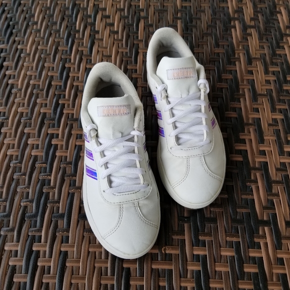 Adidas Grand Court Girl Shoes Sz 2.5 - Picture 4 of 8